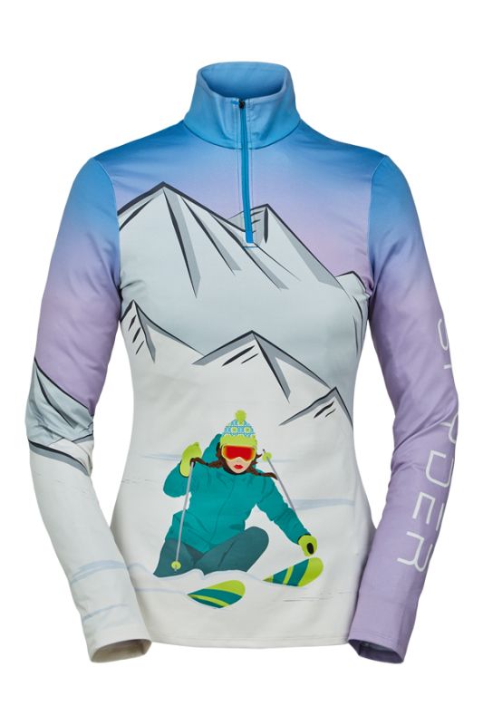Spyder SHRED ZIP T-NECK sweatshirt
