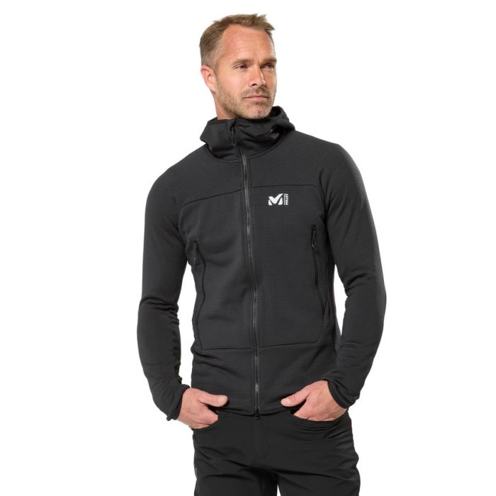 Millet FUSION GRID HOODIE M fleece sweatshirt