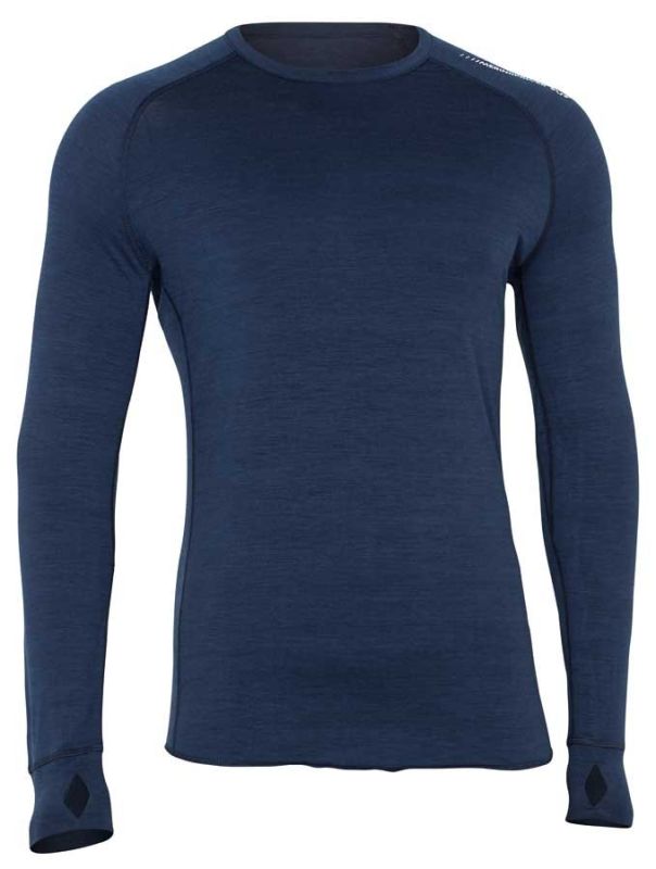 Thermal Underwear Merinopower LONG SLEEVE CREW SHIRT MEN