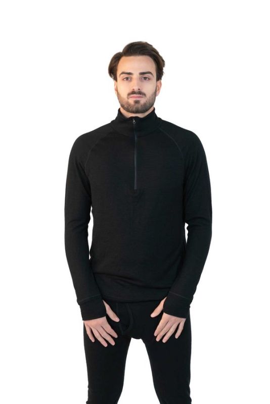 Merinopower 2.5 FROST AIR WAFFLE ZIP SHIRT