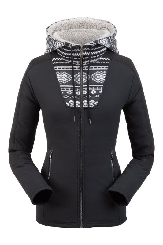 Spyder SOIREE HYBRID HOODIE fleece sweatshirt