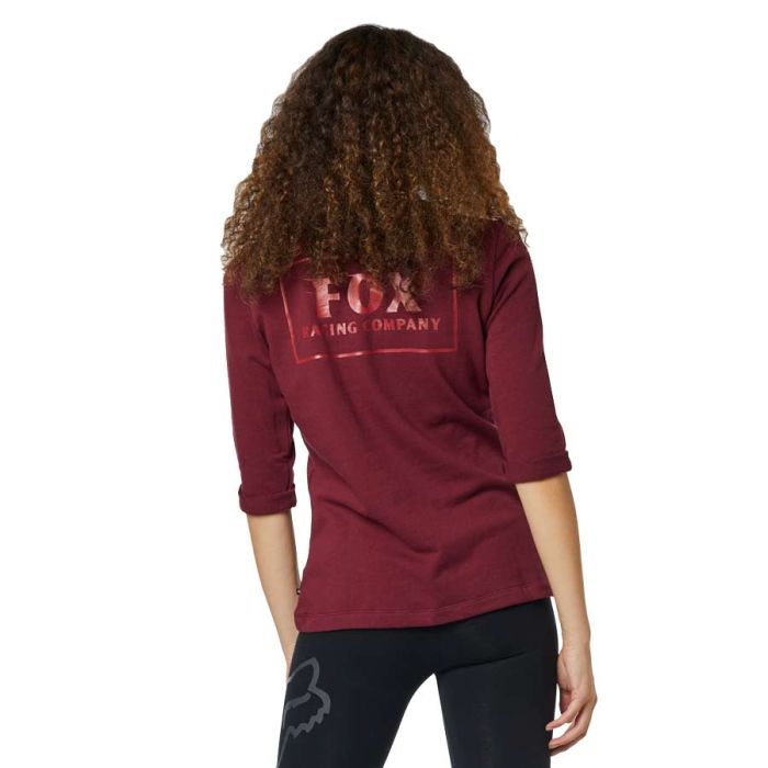 FOX HEATER 3/4 CREW Fleece Sweatshirt