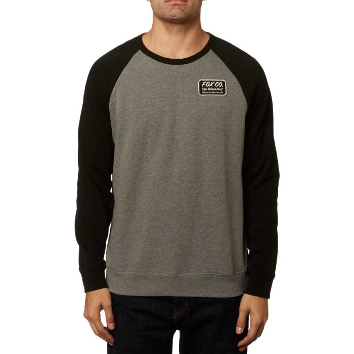 FOX RESIN CREW fleece sweatshirt