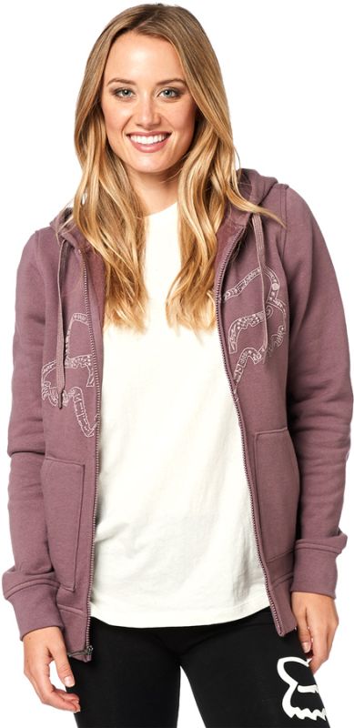 FOX BARSTOW ZIP FLEECE fleece sweatshirt