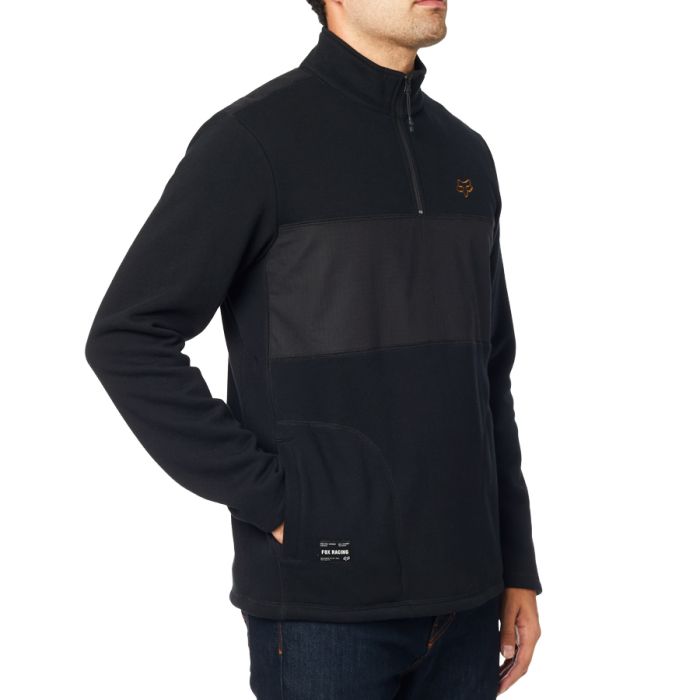 FOX HEATHEN ZIP FLEECE fleece sweatshirt