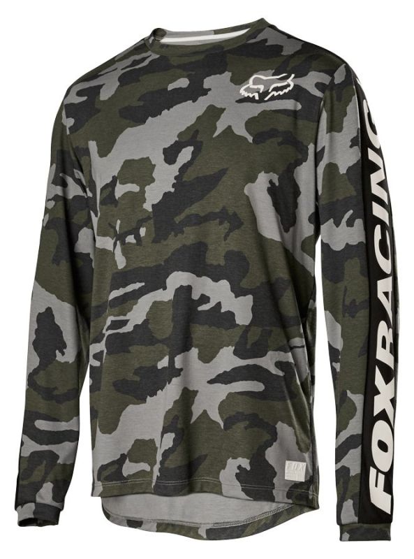 Long Sleeve T-Shirt FOX RANGER DR LS FOX JERSEY