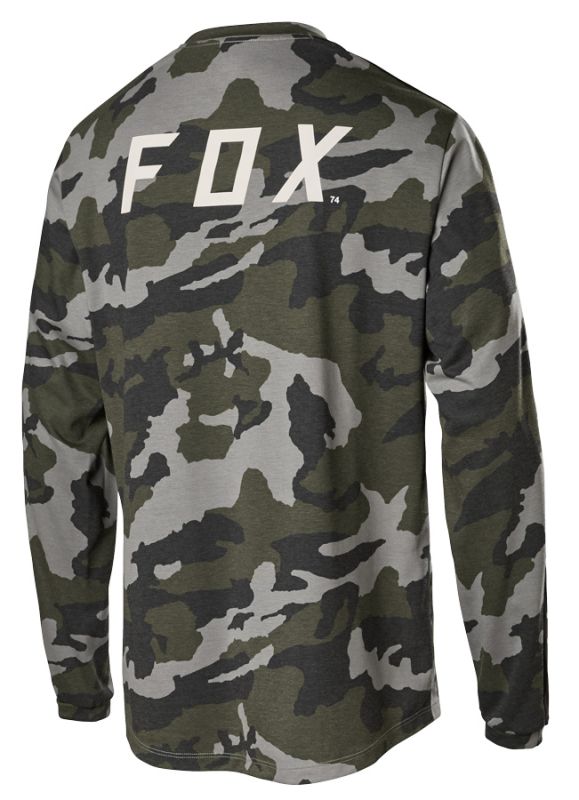 Long Sleeve T-Shirt FOX RANGER DR LS FOX JERSEY