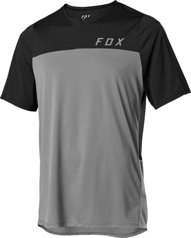 FOX FLEXAIR ZIP SS JERSEY T-Shirt