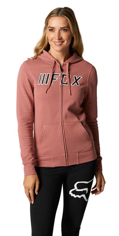 FOX BREAK CHECK ZIP FLEECE fleece sweatshirt