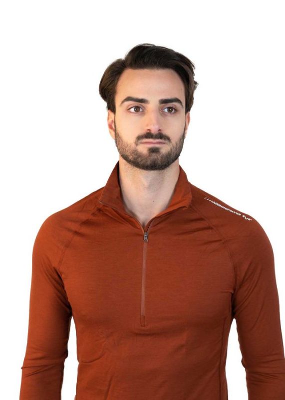 Merinopower thermal sweatshirt 1.5 ALL SEASON ZIP SHIRT