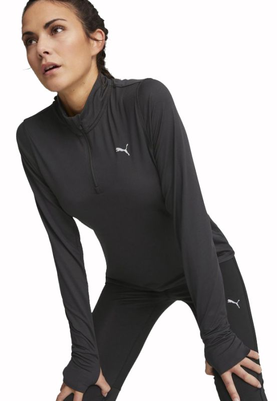 Sweatshirt Puma RUN FAVORITE 1/4 ZIP W