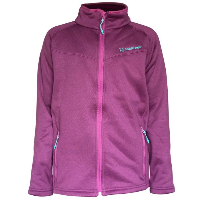 Fleece sweatshirt Saxifraga RACHEL