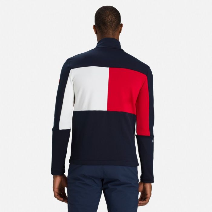 Rossignol GLOBAL STRIPE FULL ZIP fleece jacket